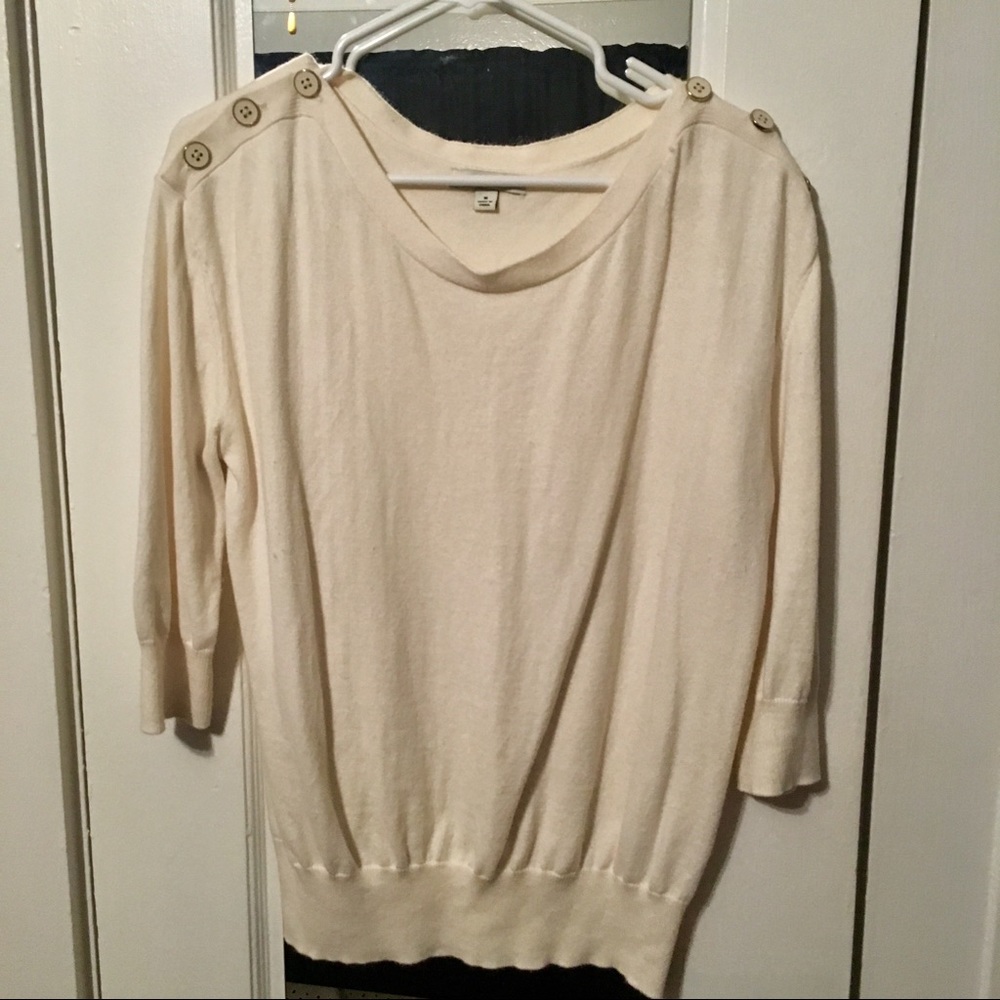 Banana Republic Three Quarter Sleeve Sweater